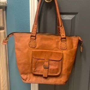 Noonday- Rustic Leather tote- Never used!!